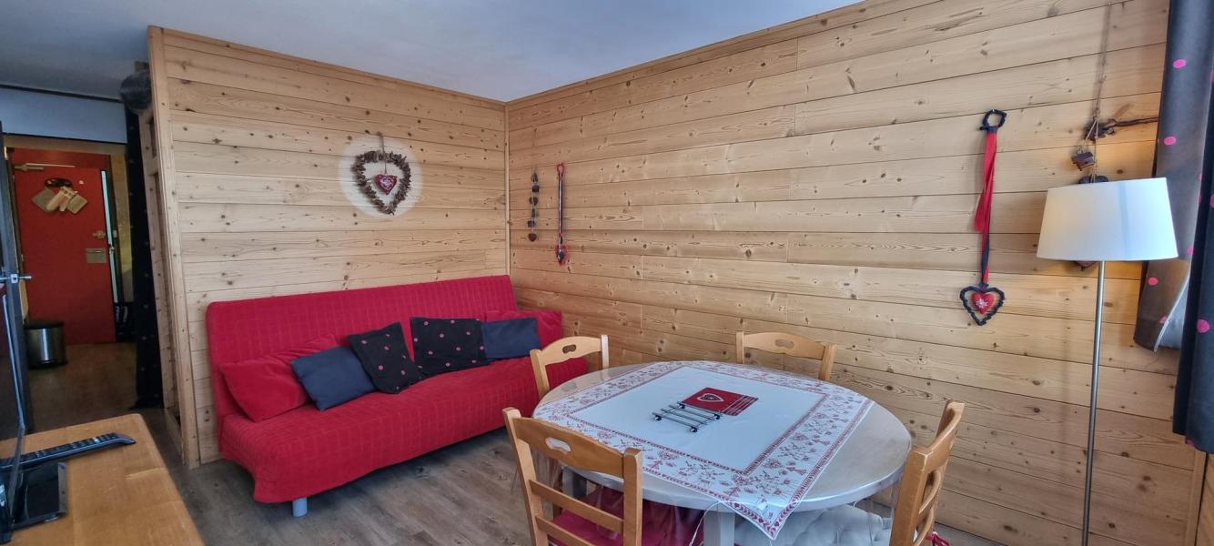 Ski verhuur Studio bergnis 4 personen (A2K119) - Résidence Aime 2000 - Flèche - La Plagne - Woonkamer