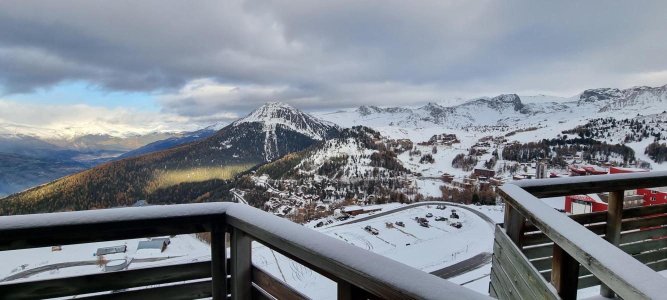 Location au ski Studio coin montagne 4 personnes (A2K119) - Résidence Aime 2000 - Flèche - La Plagne - Balcon