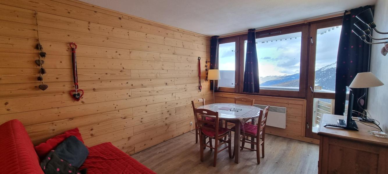 Skiverleih Studio Schlafnische 4 Personen (A2K119) - Résidence Aime 2000 - Flèche - La Plagne - Wohnzimmer