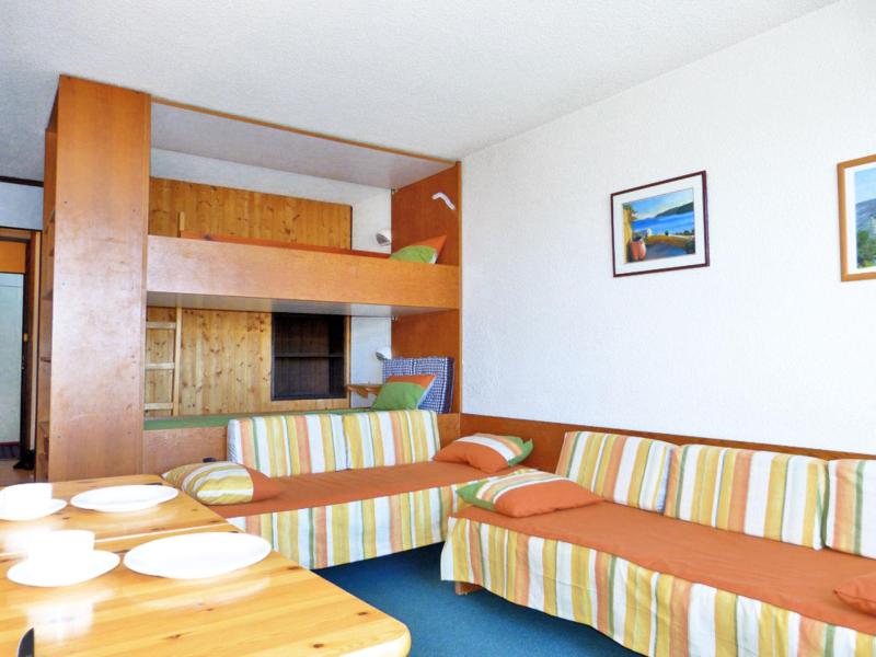 Rent in ski resort Studio sleeping corner 4 people (A2F119) - Résidence Aime 2000 - Flèche - La Plagne - Living room