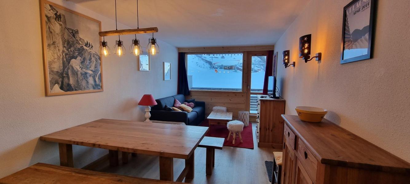 Skiverleih 3-Zimmer-Holzhütte für 7 Personen (58) - Résidence Aime 2000 Paquebot des Neiges - La Plagne - Appartement