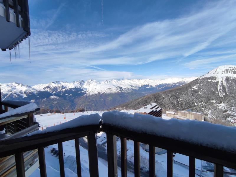 Rent in ski resort Studio cabin 4 people (A2M143) - Résidence Aime 2000 Paquebot des Neiges - La Plagne - Winter outside