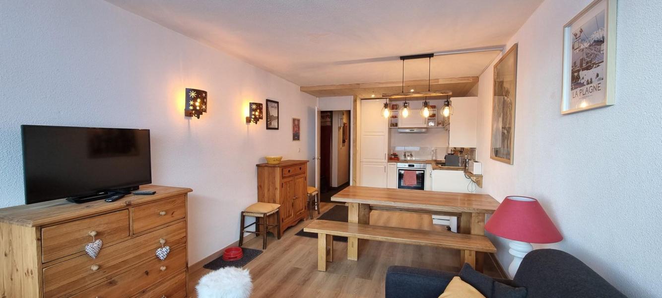 Location au ski Appartement 3 pièces cabine 7 personnes (58) - Résidence Aime 2000 Paquebot des Neiges - La Plagne - Appartement