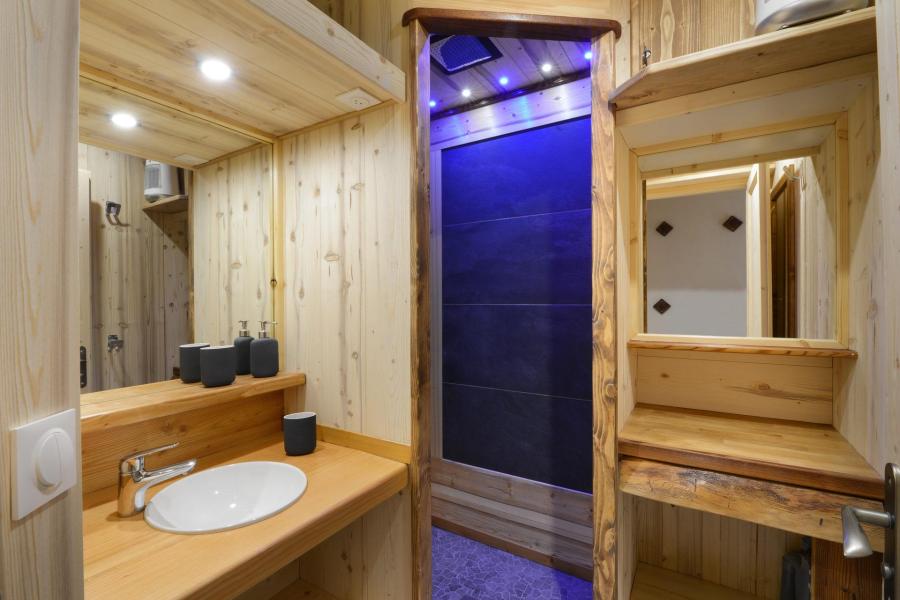 Location au ski Studio cabine 4 personnes (M52) - Résidence Aime 2000 Paquebot des Neiges - La Plagne - Salle d'eau