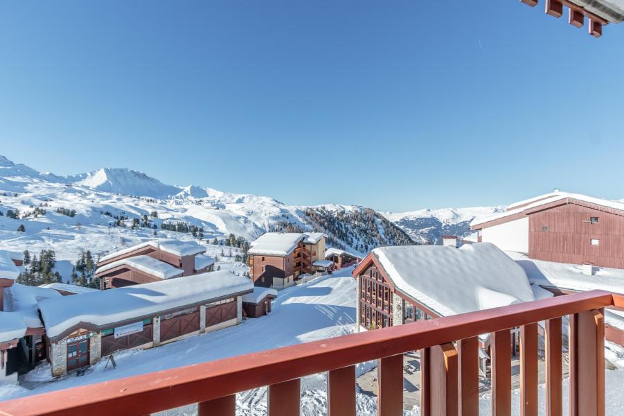 Аренда на лыжном курорте Апартаменты 2 комнат 4 чел. (303) - Résidence Andromède - La Plagne - зимой под открытым небом