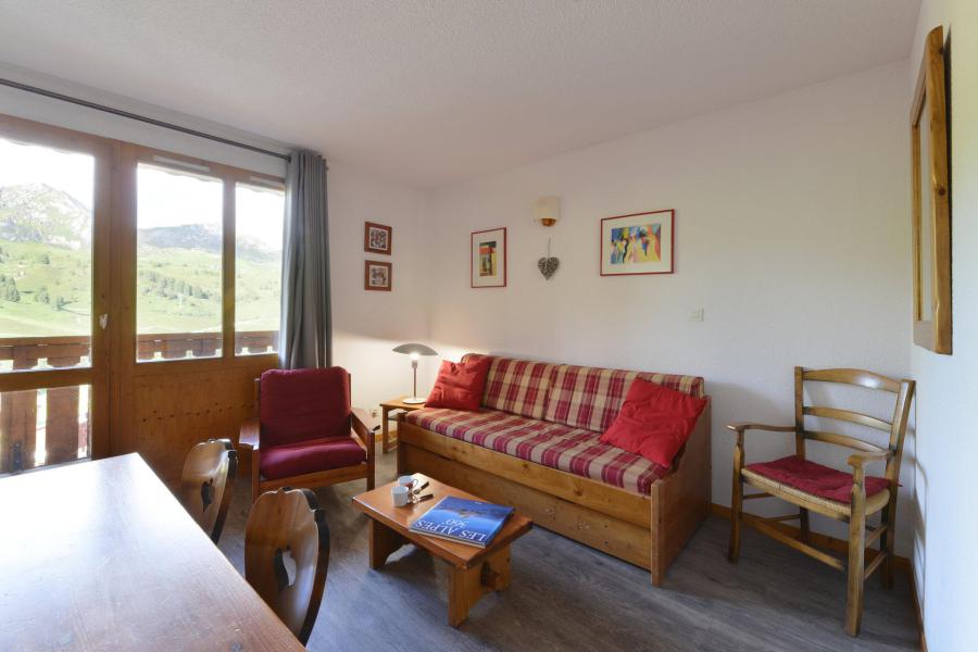 Ski verhuur Appartement 2 kamers 4 personen (46) - Résidence Carène - La Plagne - Woonkamer