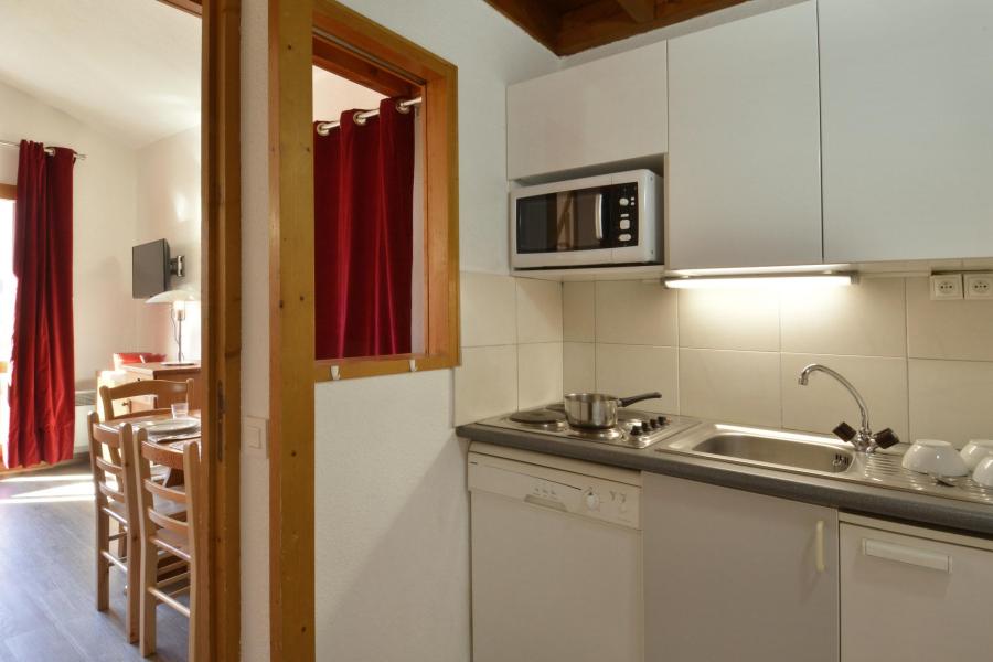 Ski verhuur Appartement 2 kamers mezzanine 5 personen (48) - Résidence Carène - La Plagne - Keukenblok