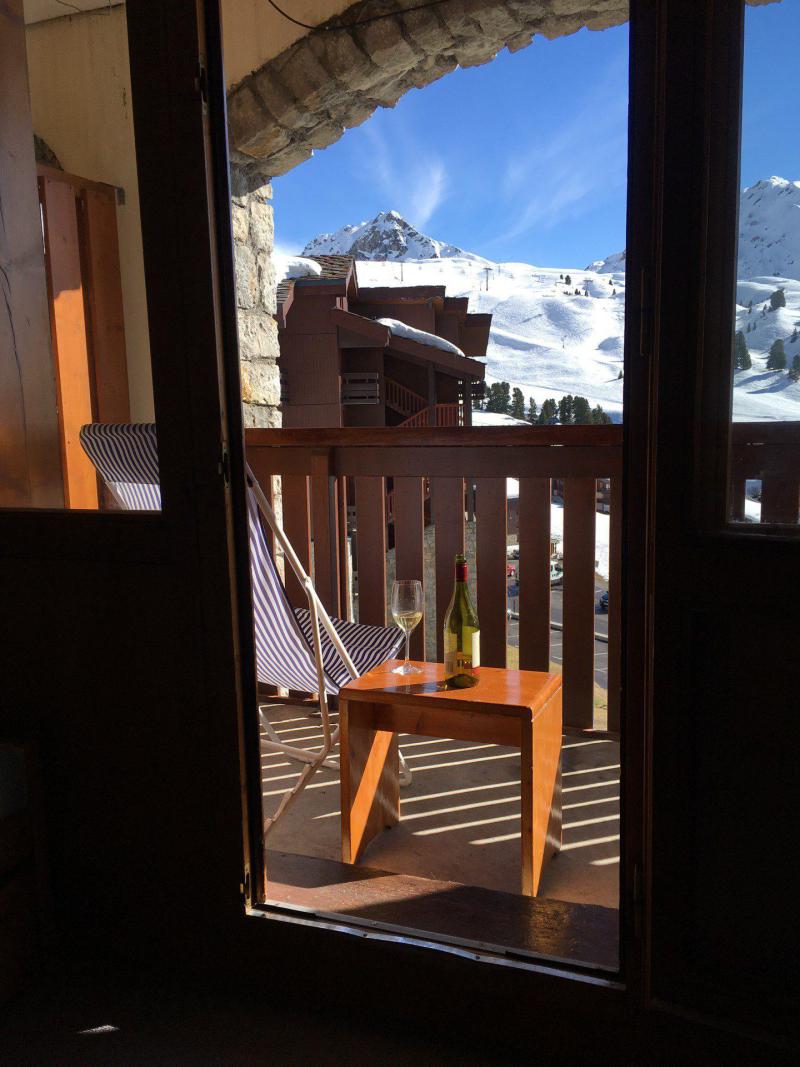 Location au ski Appartement 2 pièces 5 personnes (13) - Résidence Carène - La Plagne - Terrasse