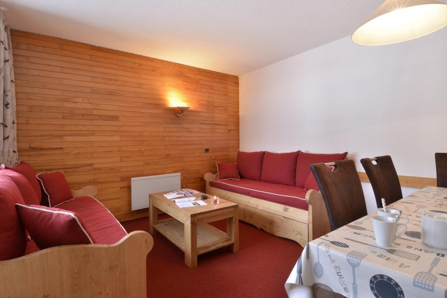Ski verhuur Appartement 2 kamers 5 personen (44) - Résidence Carroley B - La Plagne - Woonkamer