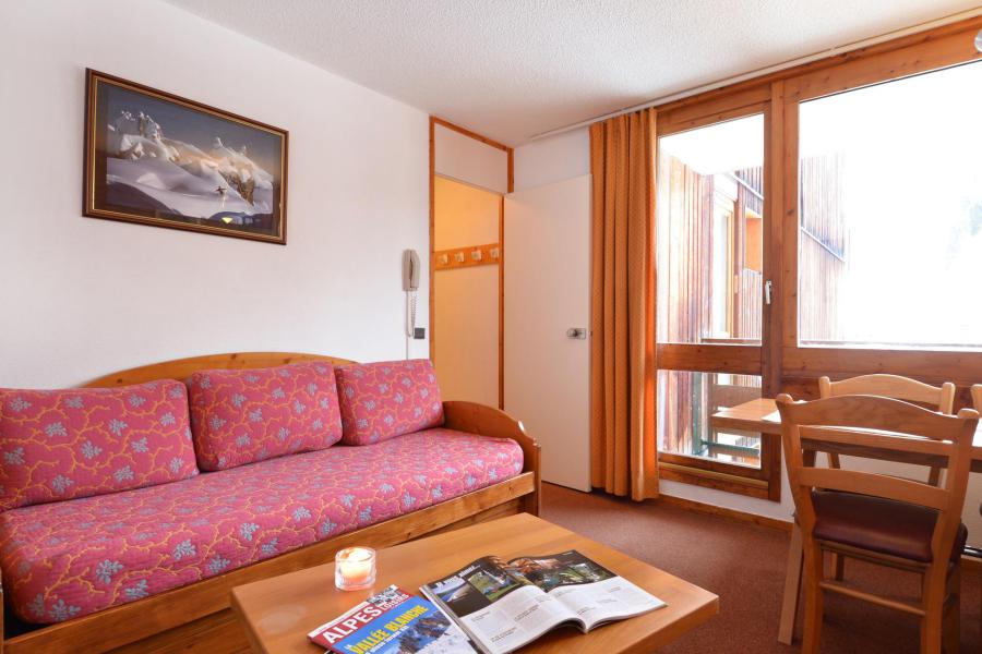 Ski verhuur Appartement 2 kamers 5 personen (54) - Résidence Carroley B - La Plagne - Zitbank