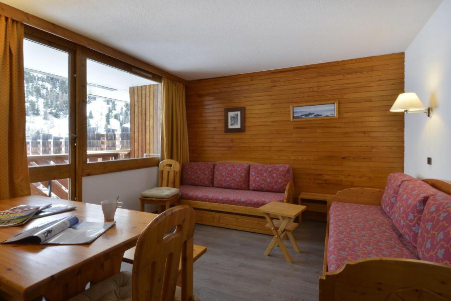 Ski verhuur Appartement 2 kamers 5 personen (72) - Résidence Carroley B - La Plagne - Woonkamer