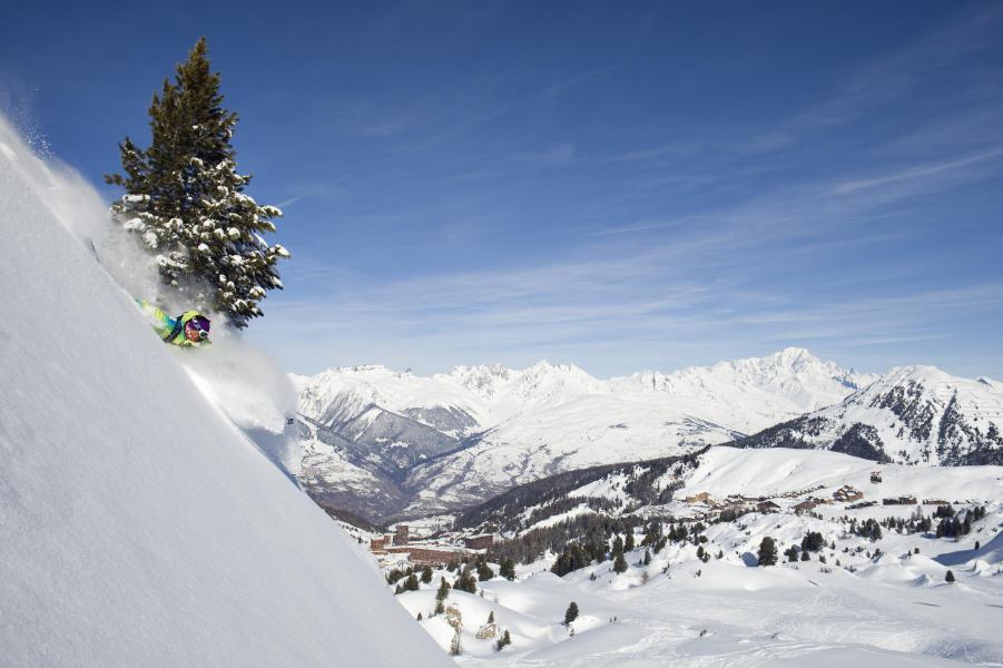 Ski verhuur Résidence Centaure - La Plagne - Buiten winter
