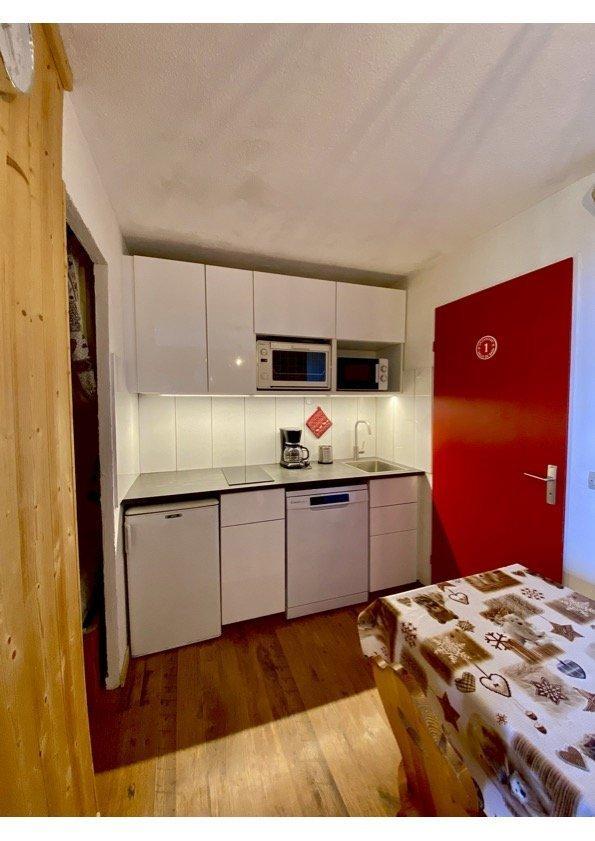 Skiverleih 2-Zimmer-Appartment für 5 Personen (201) - Résidence Cervin - La Plagne - Küche