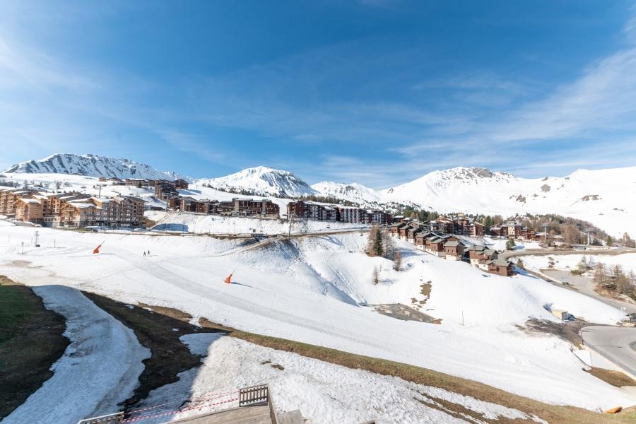 Skiverleih 2-Zimmer-Appartment für 5 Personen (614) - Résidence Cervin - La Plagne - Balkon