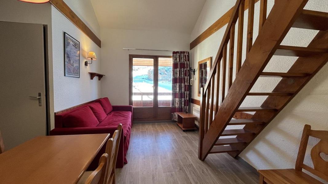 Skiverleih 3-Zimmer-Appartment für 6 Personen (417) - Résidence Cervin - La Plagne - Wohnzimmer