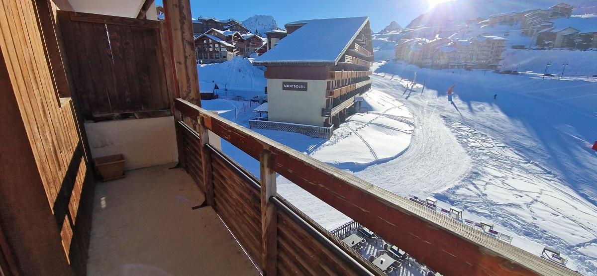 Alquiler al esquí Apartamento 2 piezas para 5 personas (614) - Résidence Cervin - La Plagne - Balcón