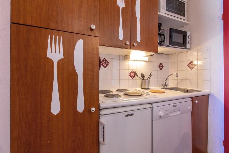 Location au ski Appartement 2 pièces 5 personnes (201) - Résidence Cervin - La Plagne - Kitchenette