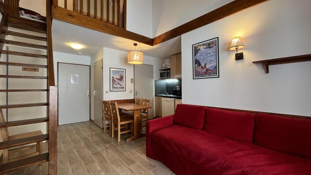 Ski verhuur Appartement 3 kamers 6 personen (416) - Résidence Cervin - La Plagne - Woonkamer