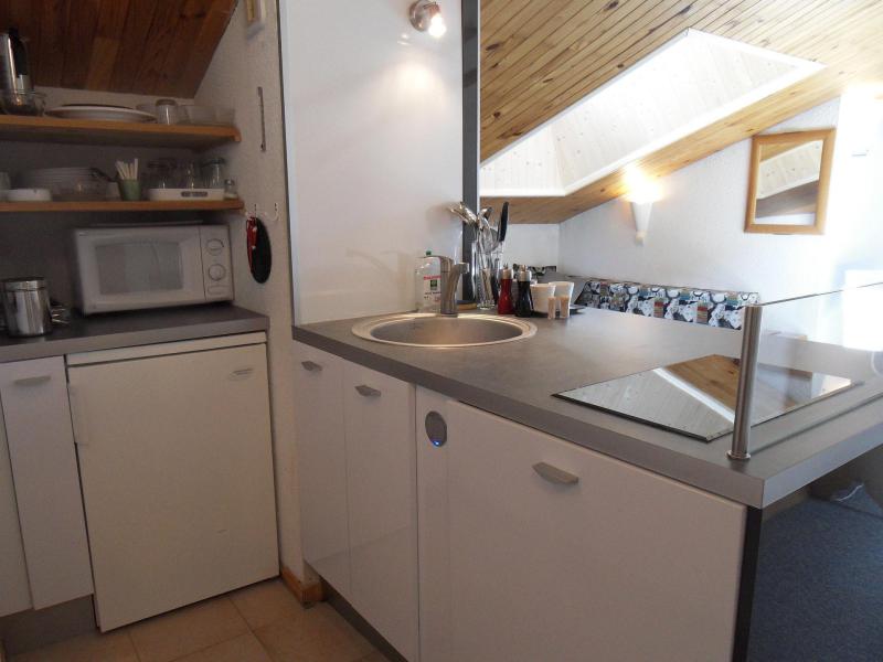 Ski verhuur Studio cabine 4 personen (1303) - Résidence Croix du Sud - La Plagne - Keukenblok