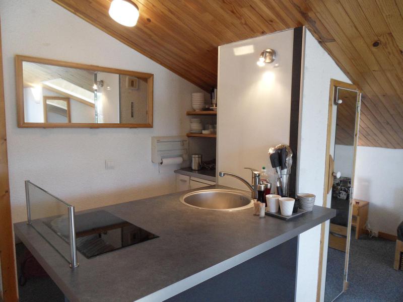 Location au ski Studio cabine 4 personnes (1303) - Résidence Croix du Sud - La Plagne - Kitchenette