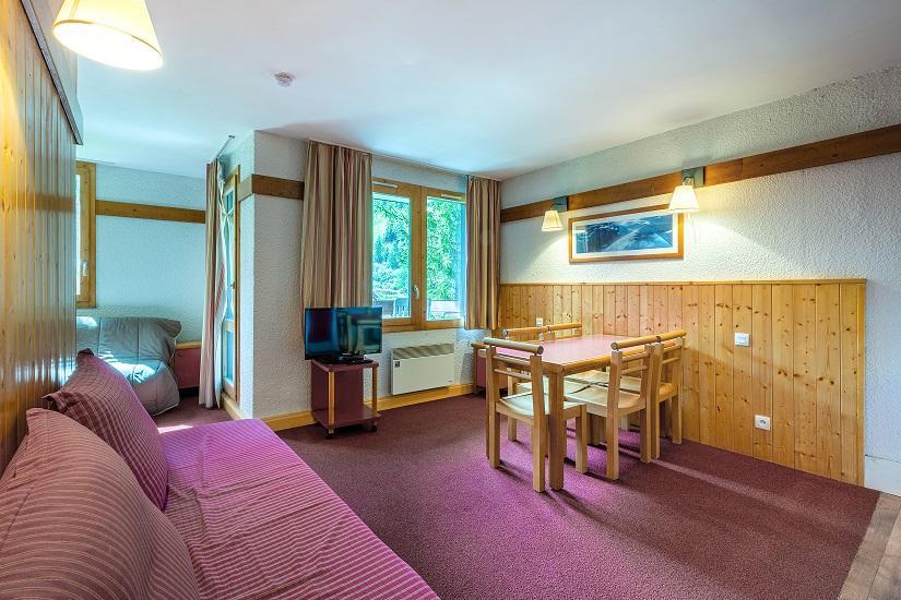 Skiverleih 2-Zimmer-Appartment für 5 Personen (722) - Résidence Digitale - La Plagne - Wohnzimmer