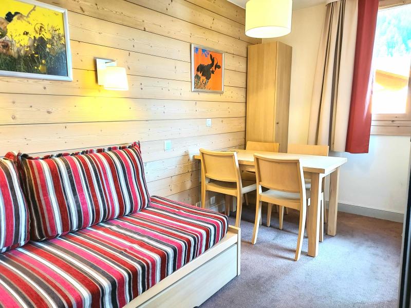 Rent in ski resort Studio 4 people (520) - Résidence Ellebore - La Plagne - Living room