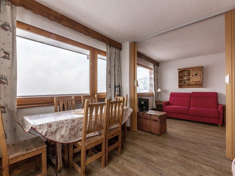 Rent in ski resort 2 room apartment 7 people (51) - Résidence la Meije - La Plagne - Living room