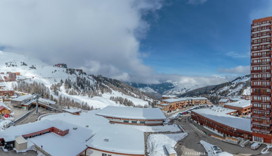 Skiverleih 2-Zimmer-Appartment für 6 Personen (55) - Résidence la Meije - La Plagne - Balkon