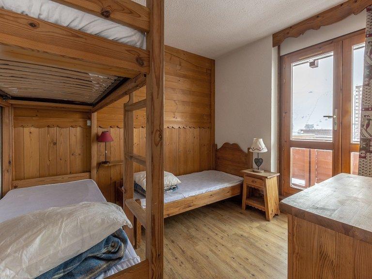 Skiverleih 2-Zimmer-Appartment für 7 Personen (51) - Résidence la Meije - La Plagne - Schlafzimmer