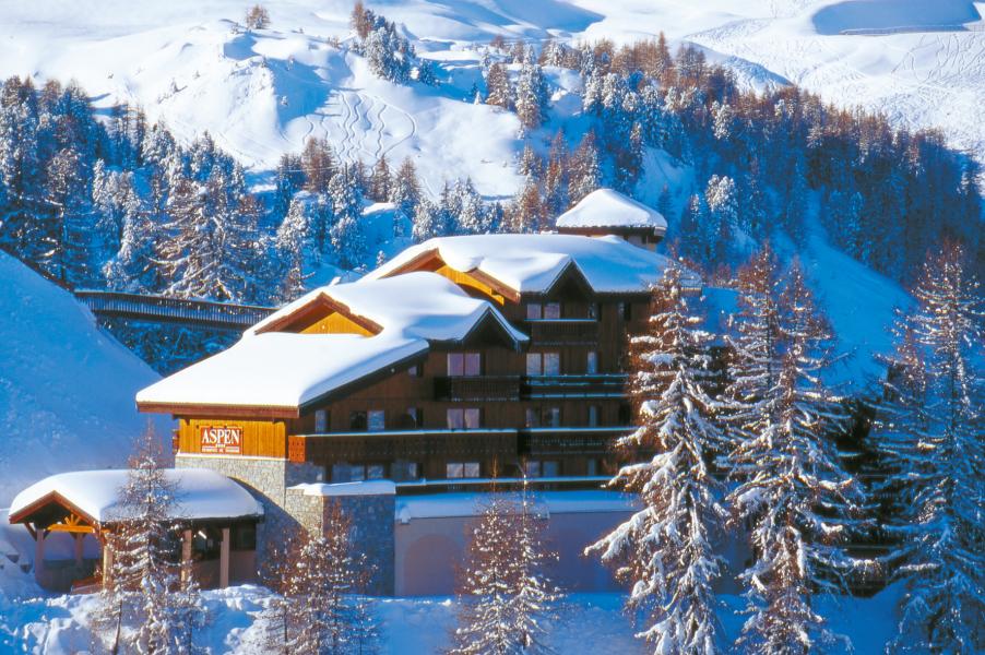 Location au ski Résidence Lagrange Aspen - La Plagne - Extérieur hiver