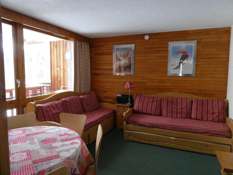 Rent in ski resort 2 room apartment 5 people (61) - Résidence le Carroley A - La Plagne - Living room