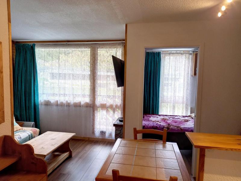 Ski verhuur Appartement 2 kamers 4 personen (50) - Résidence le Carroley A - La Plagne - Woonkamer