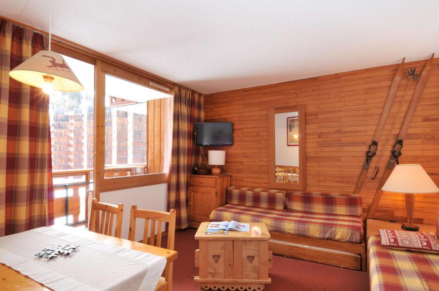 Ski verhuur Appartement 2 kamers 5 personen (31) - Résidence le Carroley A - La Plagne - Woonkamer