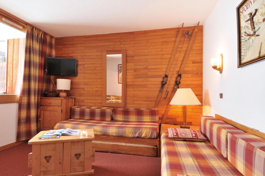 Ski verhuur Appartement 2 kamers 5 personen (31) - Résidence le Carroley A - La Plagne - Woonkamer