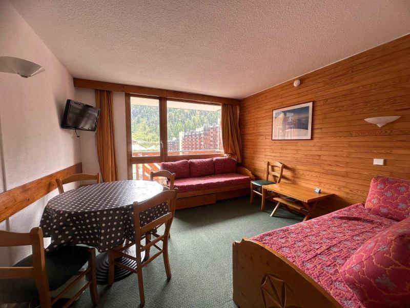 Ski verhuur Appartement 2 kamers 5 personen (52) - Résidence le Carroley A - La Plagne - Woonkamer