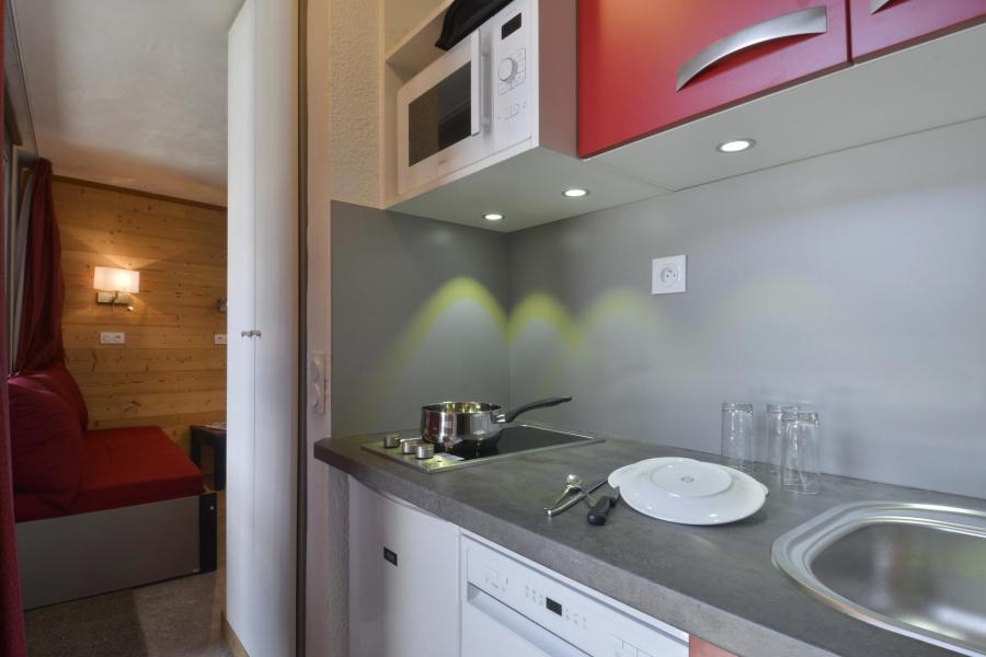 Rent in ski resort Studio sleeping corner 4 people (33) - Résidence le Carroley A - La Plagne - Apartment