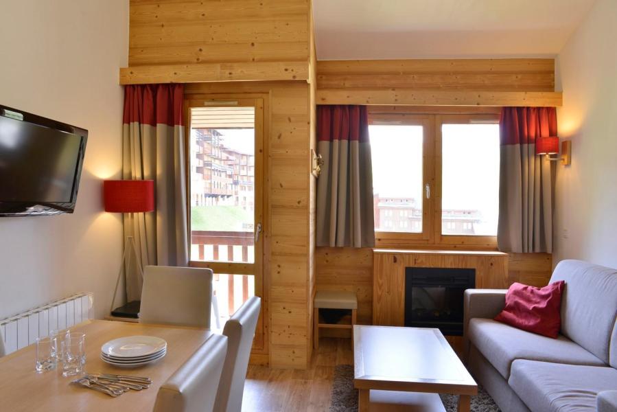 Rent in ski resort 2 room duplex apartment cabin 6 people (411) - Résidence le Centaure - La Plagne - Living room