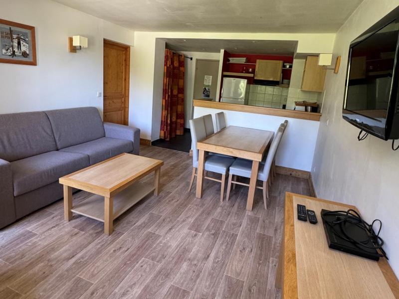 Skiverleih 2-Zimmer-Holzhütte für 6 Personen (514) - Résidence le Centaure - La Plagne - Wohnzimmer