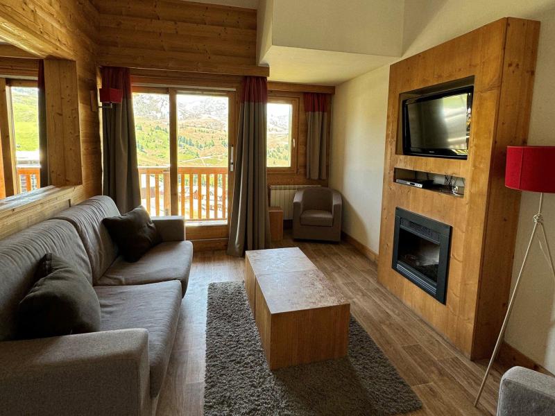 Rent in ski resort 3 room apartment cabin 6 people (717) - Résidence le Centaure - La Plagne - Living room