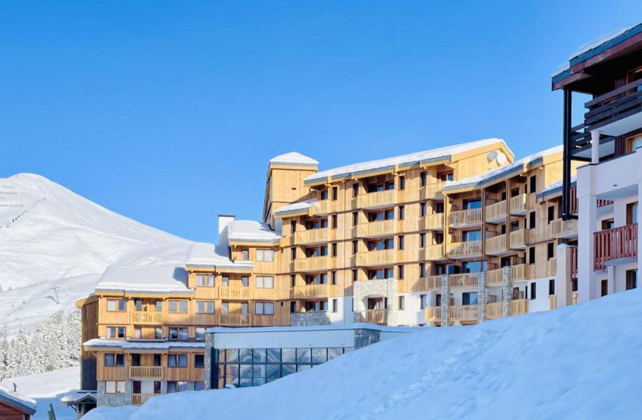 Skiverleih Résidence le Centaure - La Plagne - Draußen im Winter