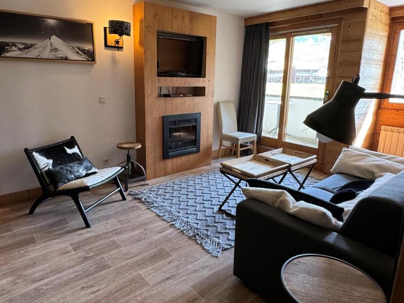 Location au ski Appartement 4 pièces cabine 8 personnes (317) - Résidence le Centaure - La Plagne - Séjour