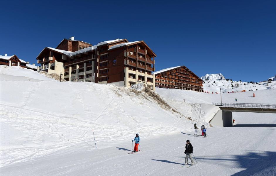 Location au ski Résidence le Cervin - La Plagne - Extérieur hiver
