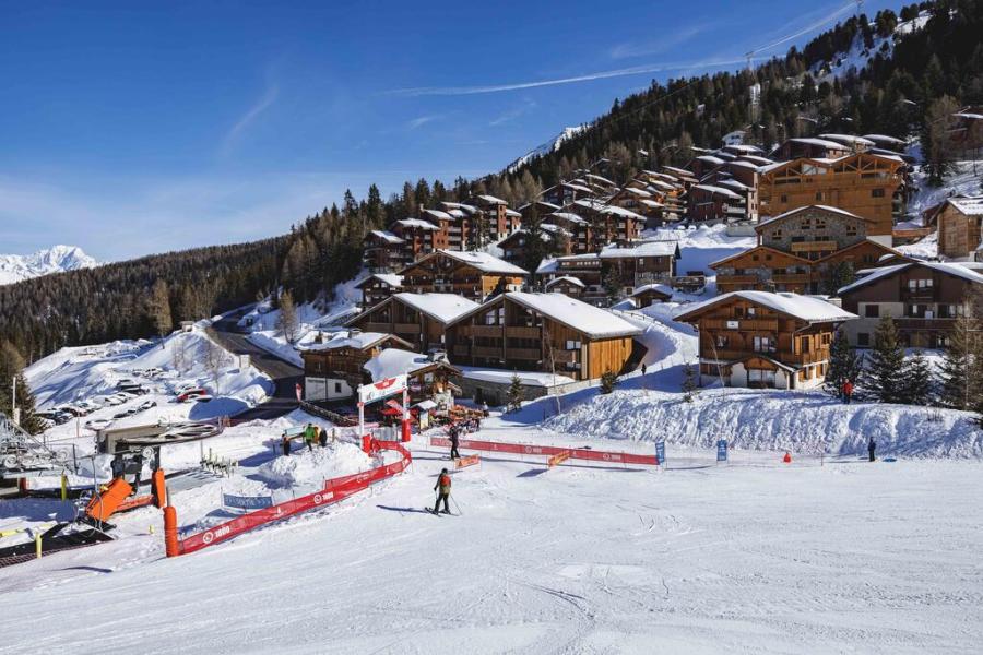 Ski verhuur Résidence Le Diamant des Neiges - La Plagne - Buiten winter
