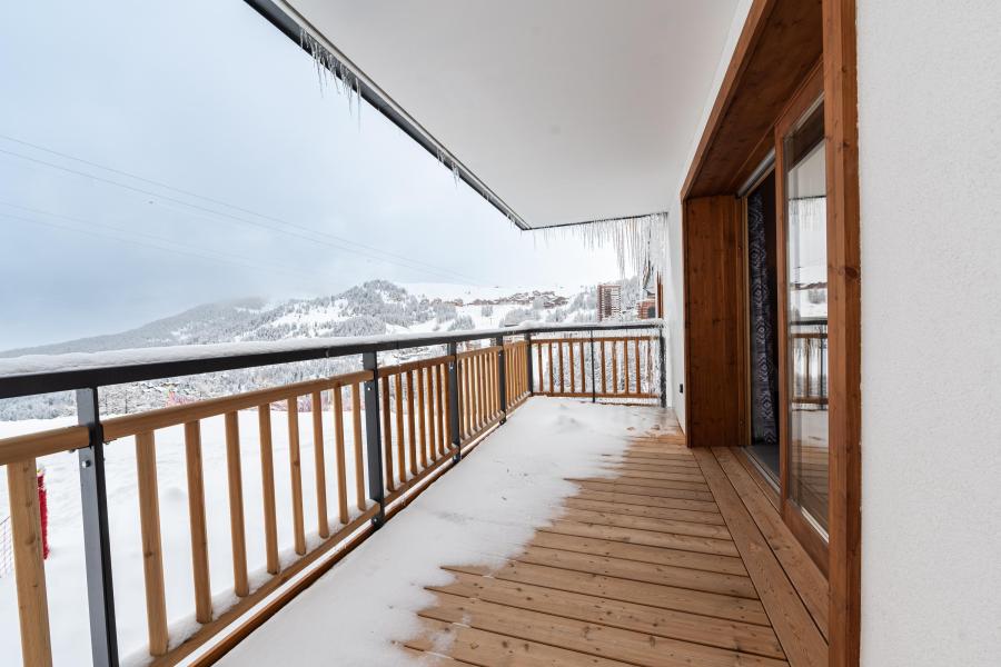 Alquiler al esquí Apartamento 4 piezas para 8 personas (C06) - Résidence le Manaka - La Plagne - Balcón