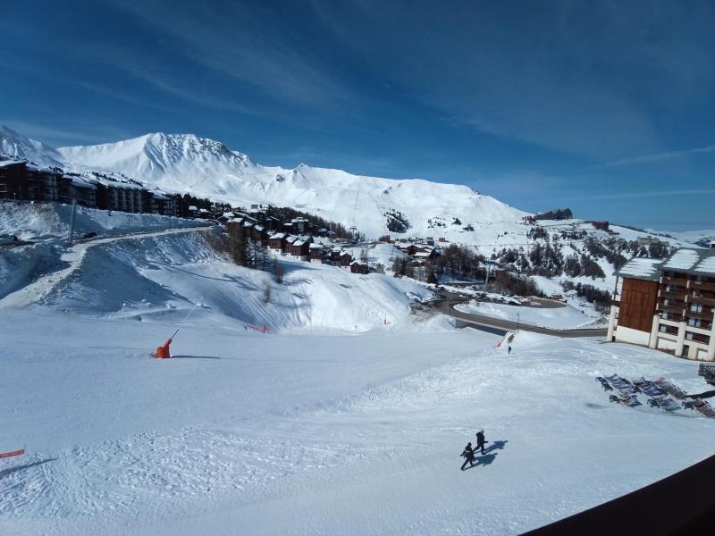 Location au ski Appartement 2 pièces 5 personnes (406) - Résidence le Mont Soleil A - La Plagne - Extérieur hiver