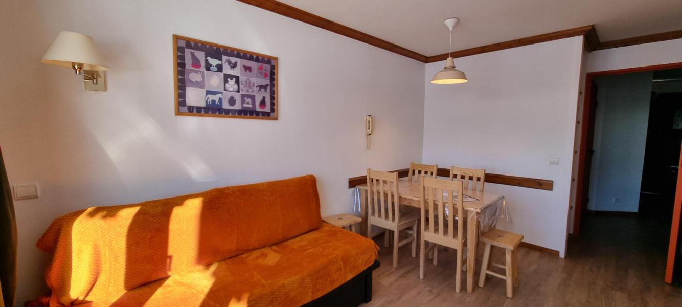 Ski verhuur Appartement 2 kamers 5 personen (406) - Résidence le Mont Soleil A - La Plagne - Woonkamer