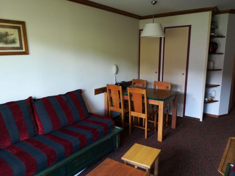 Rent in ski resort 2 room apartment 5 people (407) - Résidence le Mont Soleil B - La Plagne - Living room