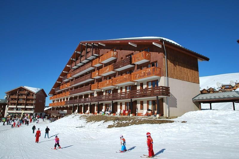 Аренда на лыжном курорте Апартаменты 3 комнат 6 чел. (202) - Résidence le Montsoleil - La Plagne
