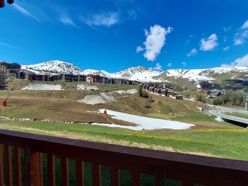 Alquiler al esquí Apartamento 3 piezas para 6 personas (202) - Résidence le Montsoleil - La Plagne - Terraza