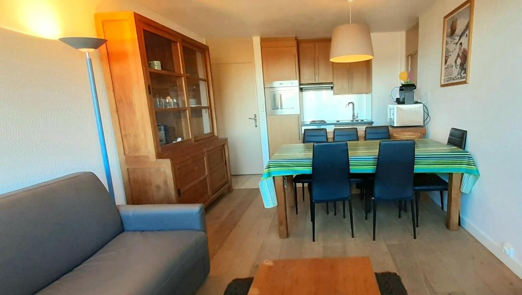 Ski verhuur Appartement 3 kamers 6 personen (34) - Résidence le Mustag - La Plagne - Woonkamer